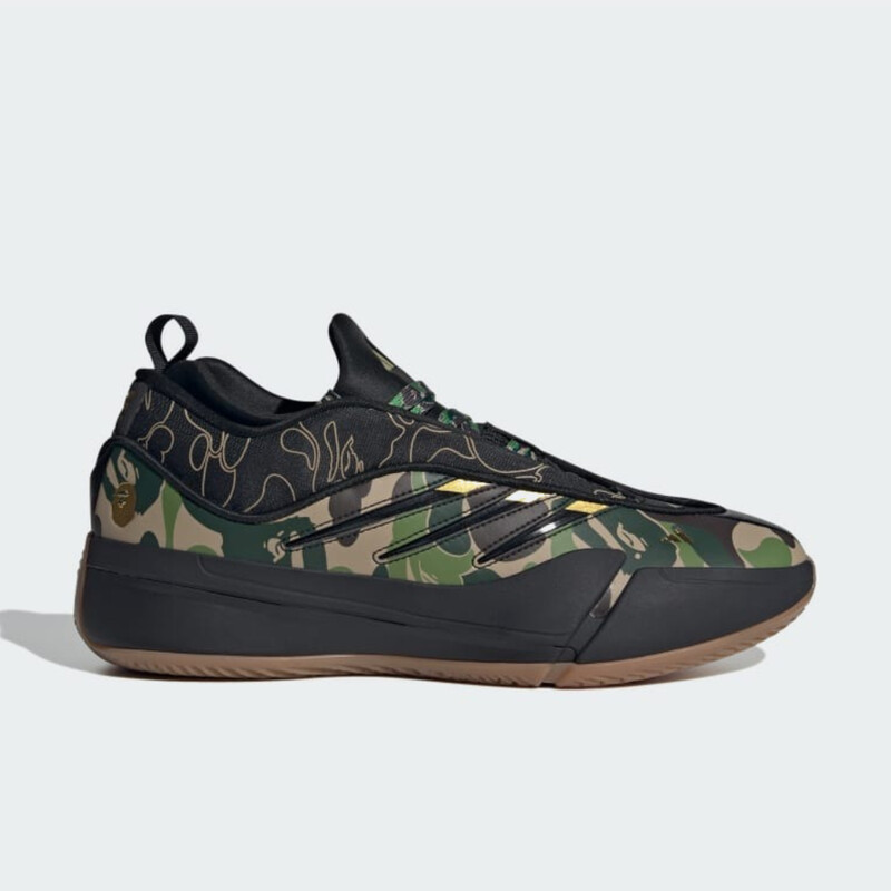 BAPE x adidas Dame 9 Camo JH6358 Grailify